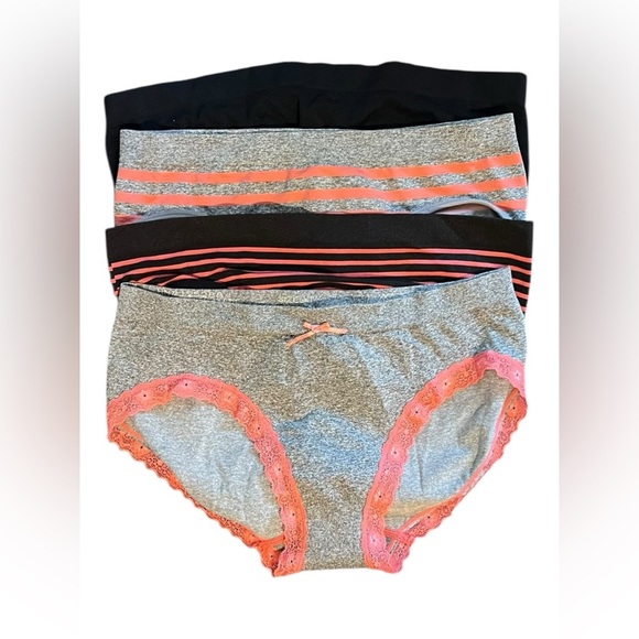 Zulily 4- Pack Seamless & Lace Trim Panties – Size - Picture 1 of 3